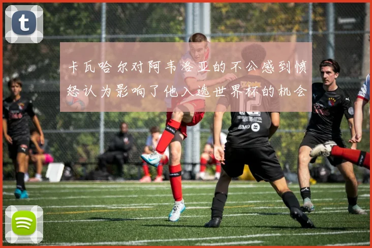 卡瓦哈尔对阿韦洛亚的不公感到愤怒认为影响了他入选世界杯的机会
